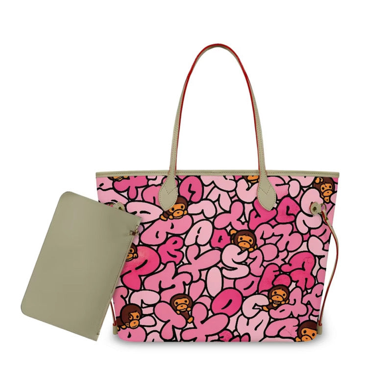 Pink Baby Milo Tote Bag