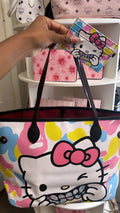 Cotton Candy Grill Kitty Tote Bag