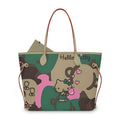 Kitty Bow Full Tote Bag