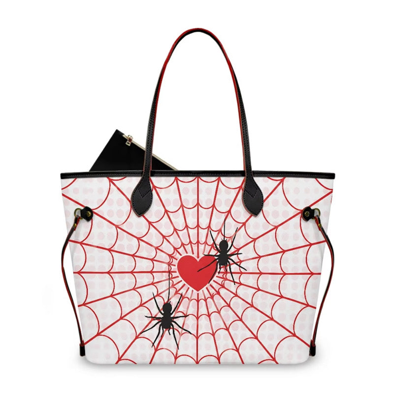 Webbed Spider Tote Bag