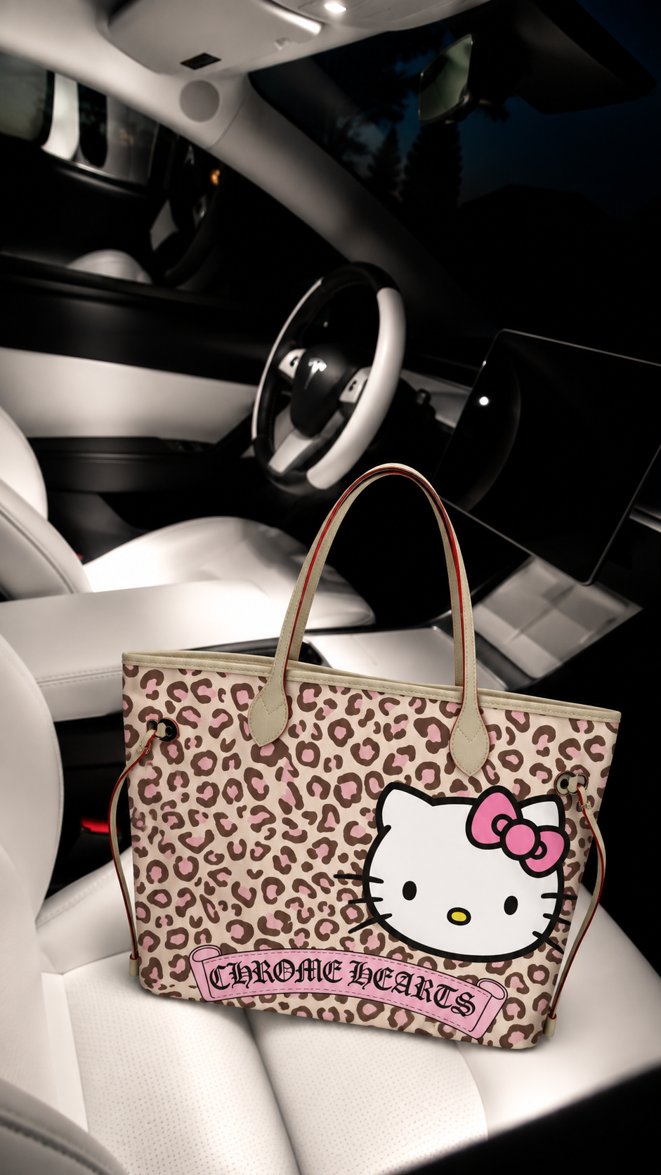 Leopard tote bag Pre-Order