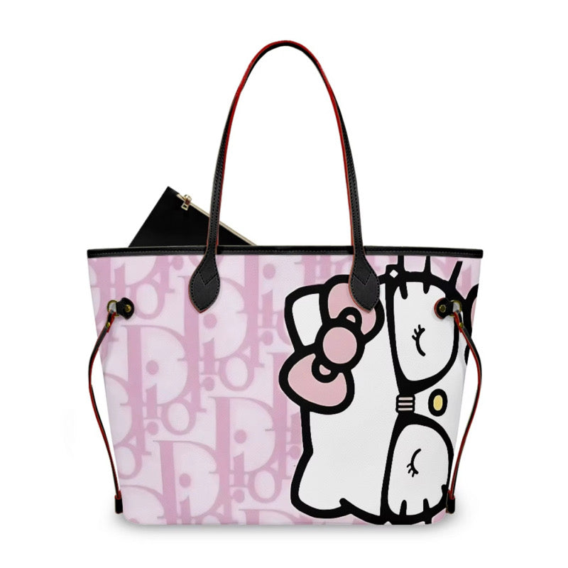 Dior Nerd Kitty Tote Bag