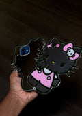 HK Chrome Heart Middle Finger Mirror Case