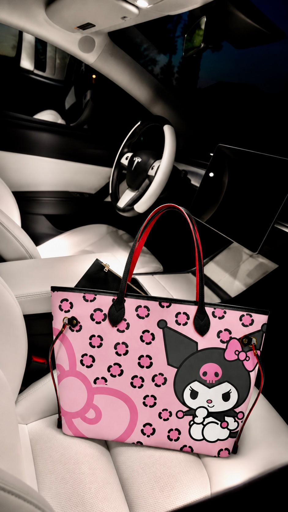 K Leopard Bow Tote Bag Pre-Order