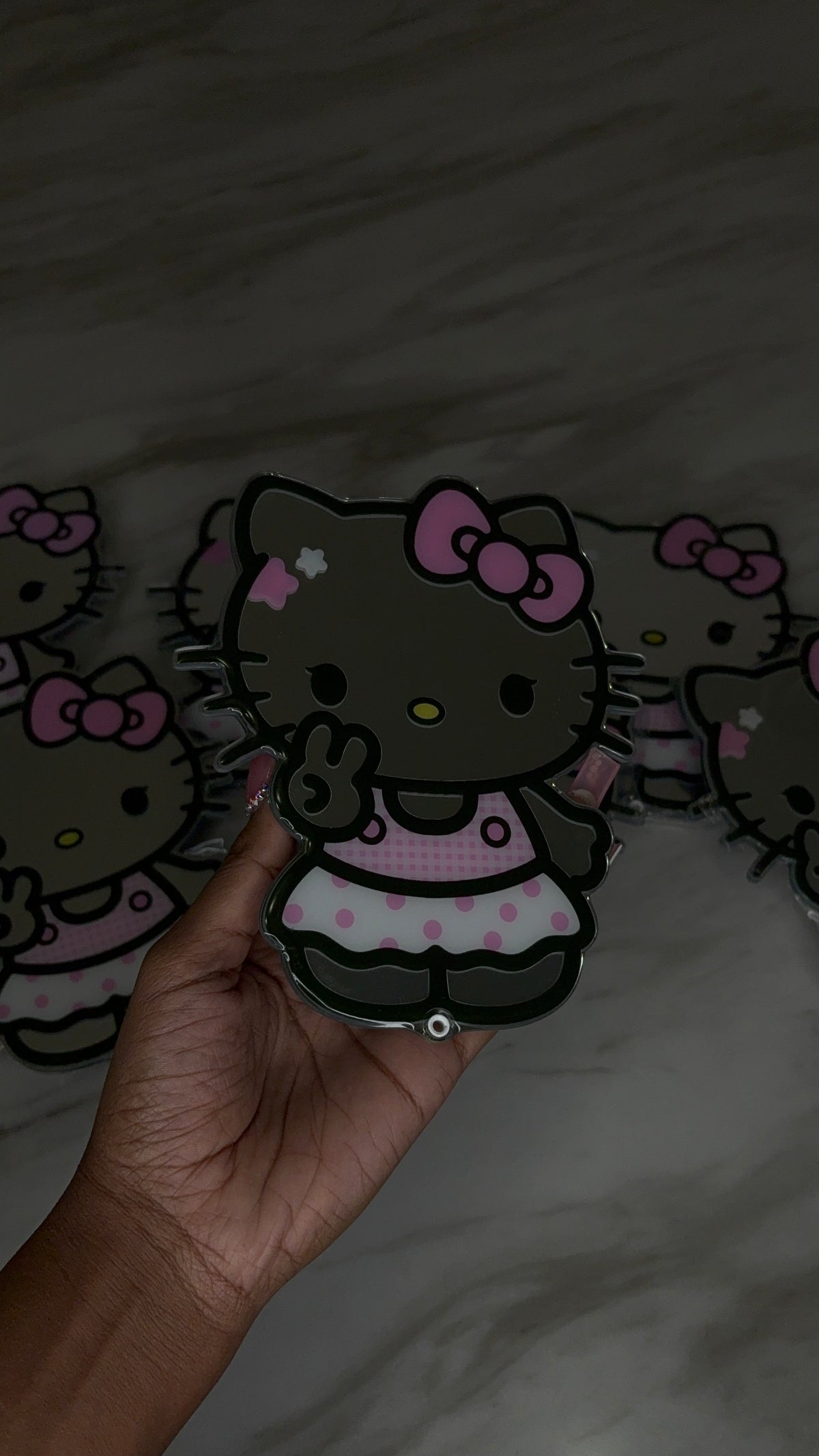 Summer Cat Mirror Case