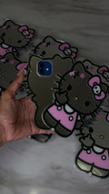 Middle Finger Chrome Heart Case